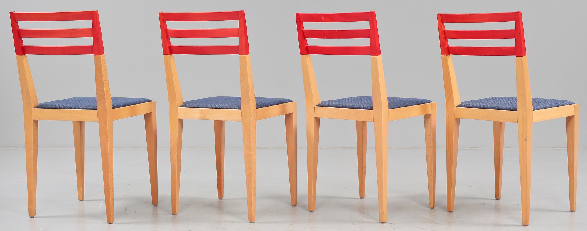 STOLAR, 4 st, "Frigg", Fabio Bortolani, Offecct, sent 1900-tal.