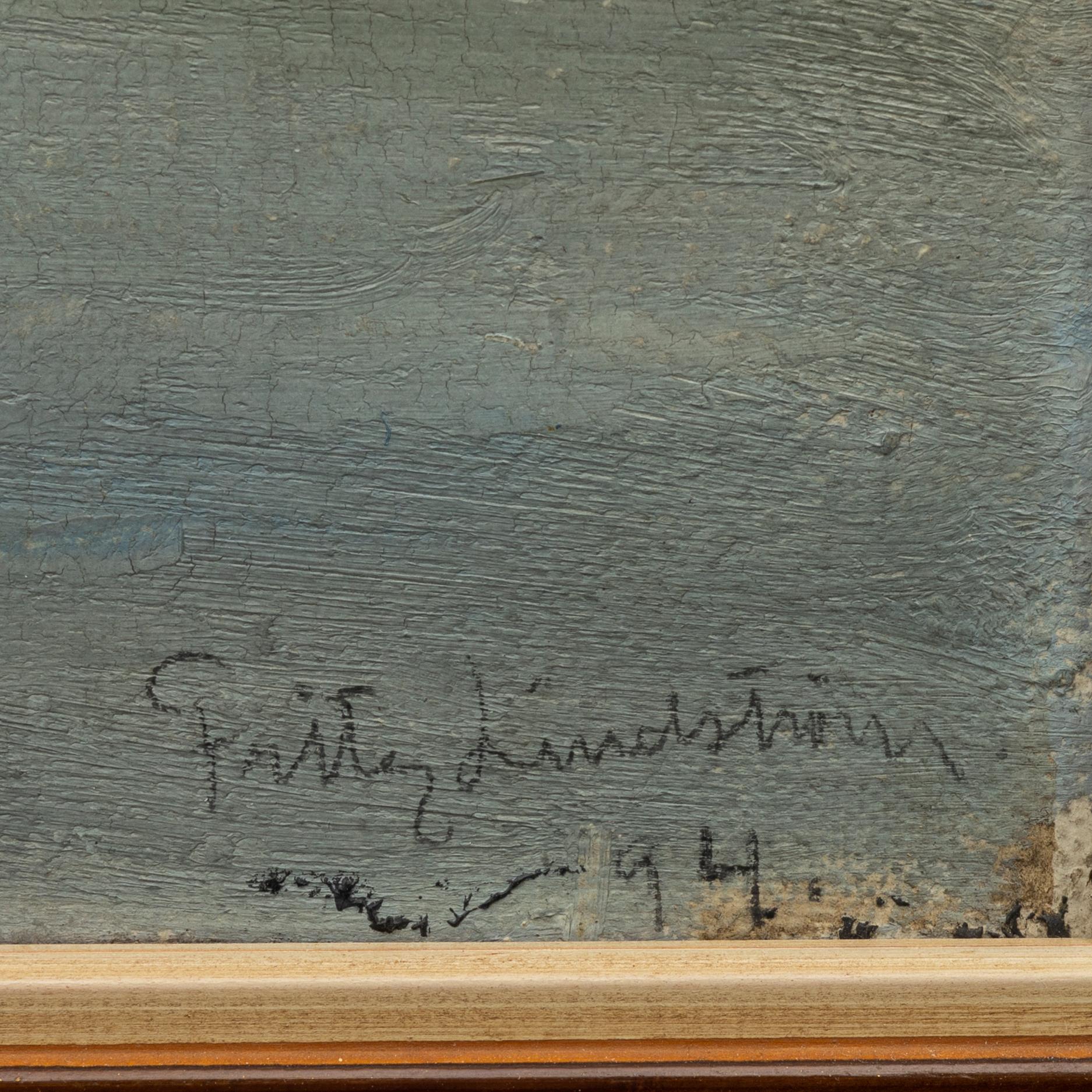 Fritz Lindström, Riddarfjärden.
