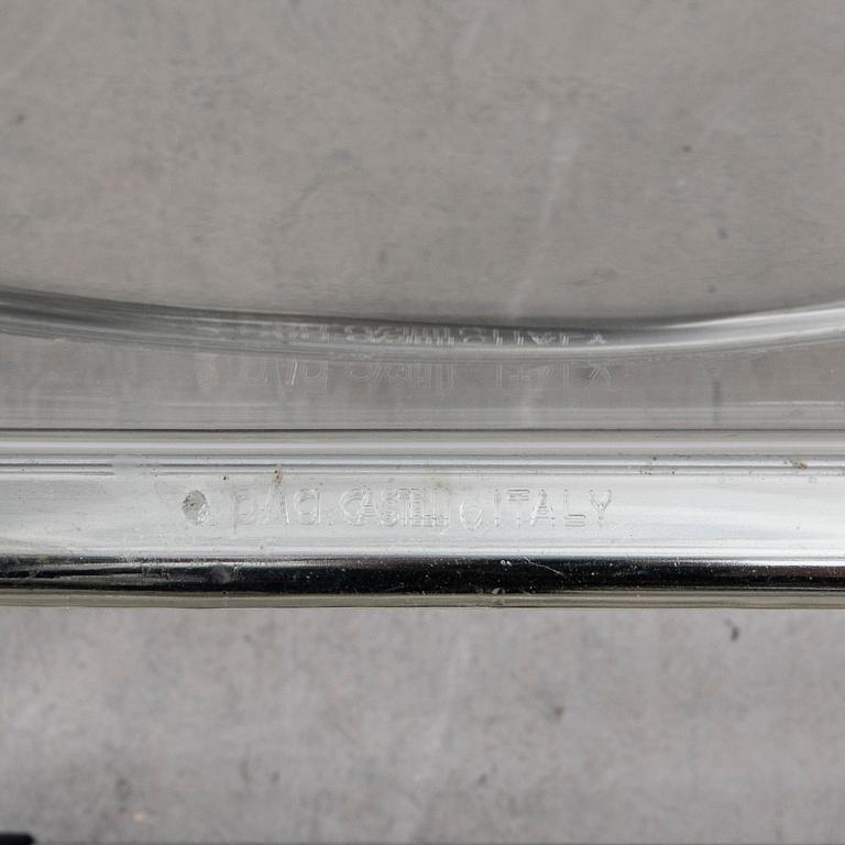 Giancarlo Piretti, Folding chairs 4 pcs, "Plia", Castelli, designed in 1967.