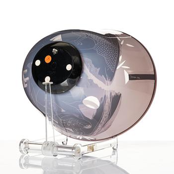 Ann Wolff, skål "Jungfrau Zart", Stenhytta Glasstudio, Transjö 1979-83.