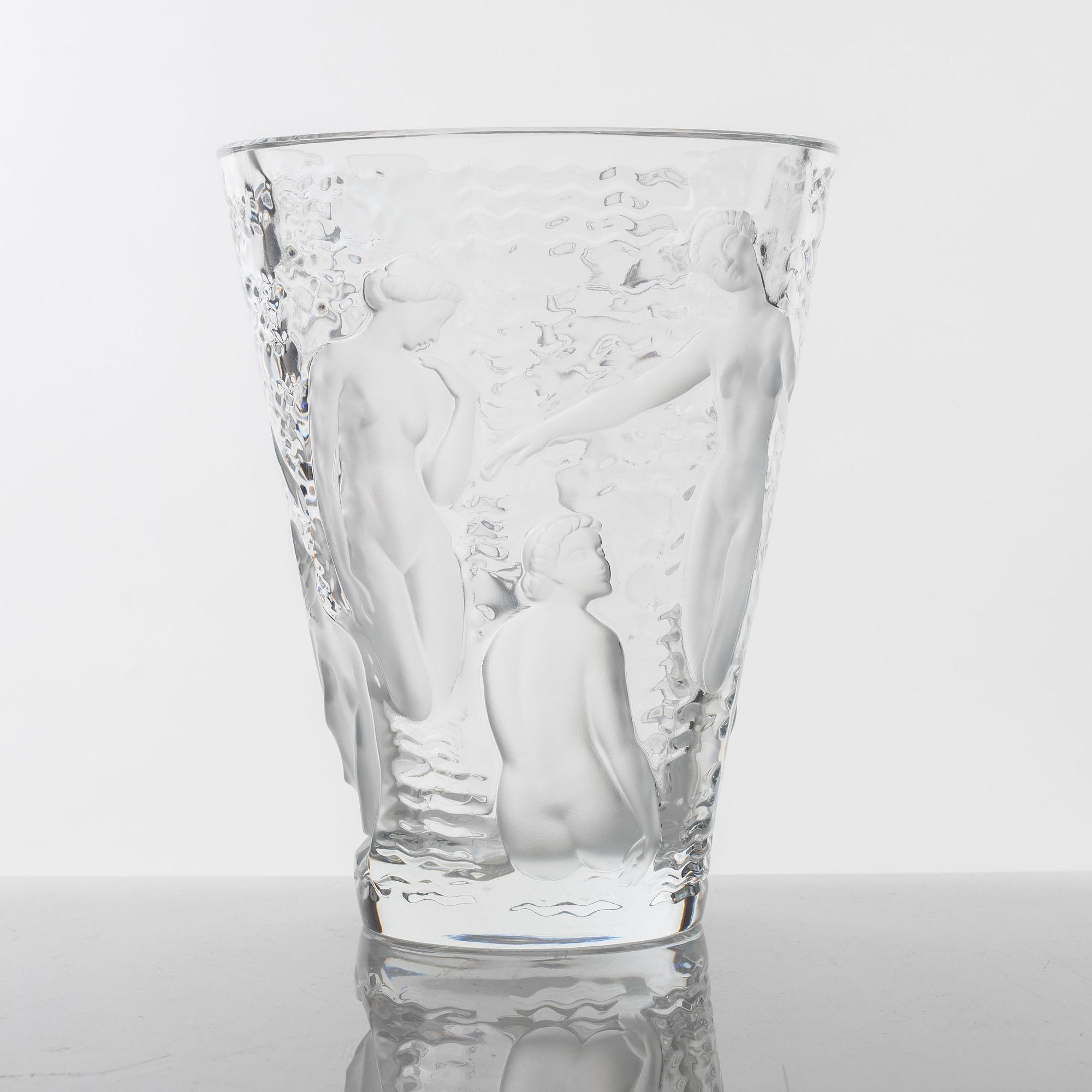 René Lalique, efter, vas, "Ondines", Frankrike.