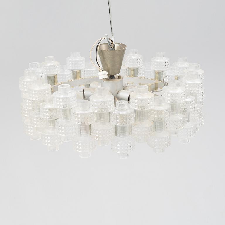 Gert Nyström, a 'Festival' glass ceiling light, Fagerhults Belysning.