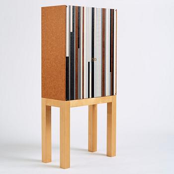 FOLKFORM, "Cabinet with stripes", a unique cabinet, Studio Folkform, 2013.