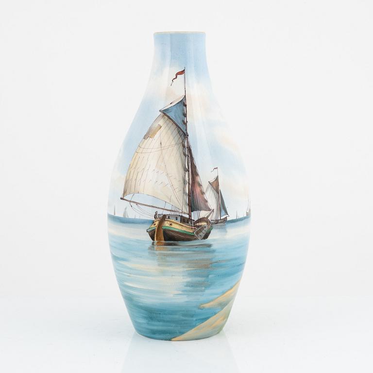 A ceramic vase, Rörstrand, early 20th century.