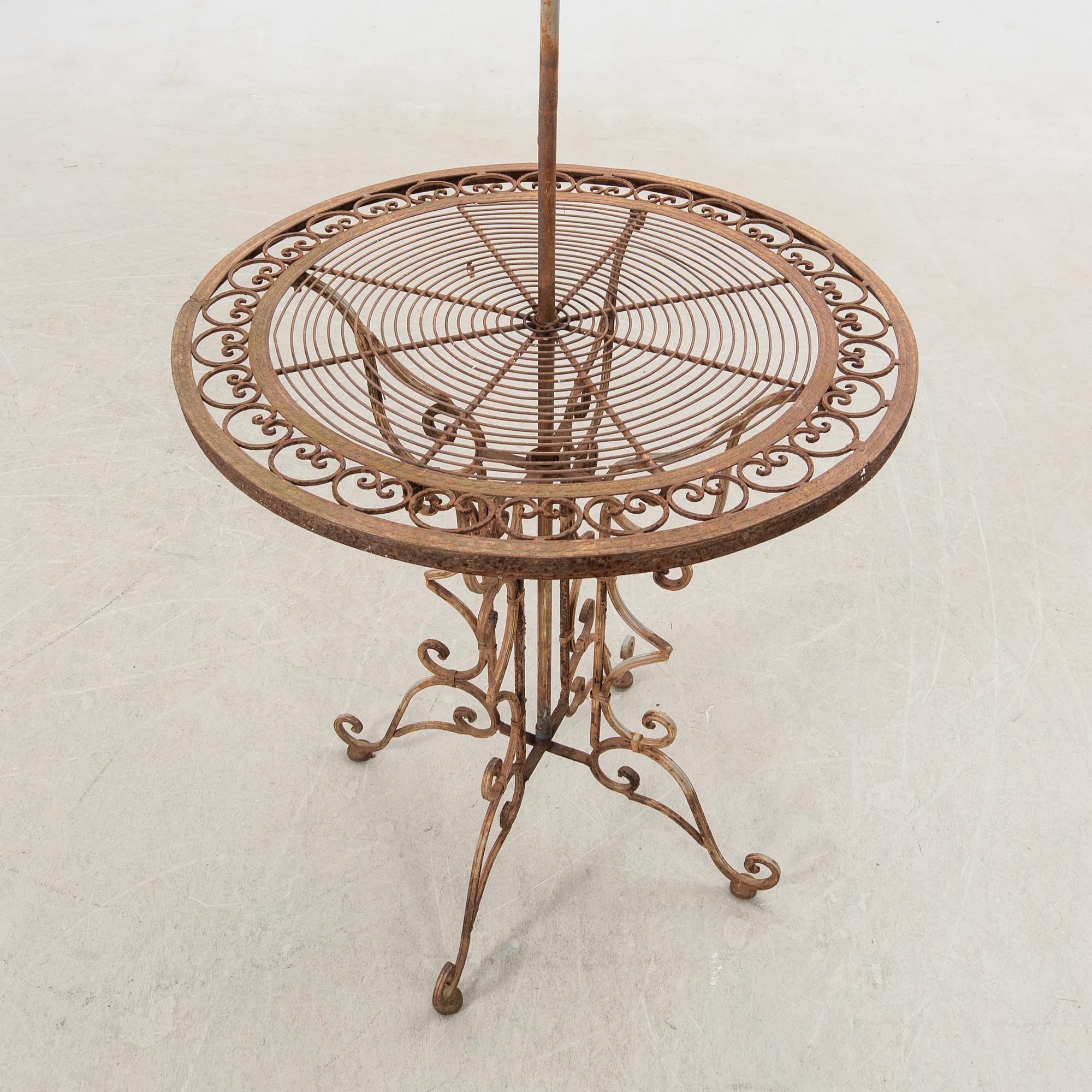 Garden table 20th century.