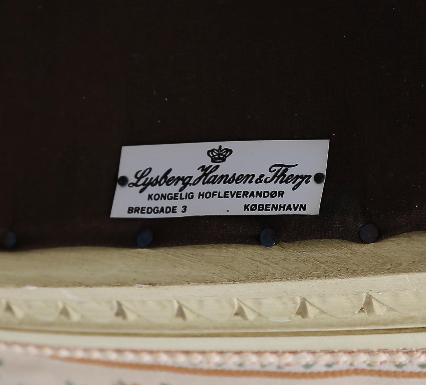 KARMSTOLAR, 1 par, gustaviansk stil, 1900-talets mitt.