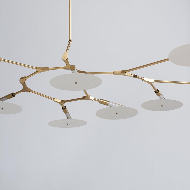 Lindsey Adelman, a ceiling lamp, 'Branching Disc', BD.11.01", Studio Lindsey Adelman, Los Angeles, USA, 2016.