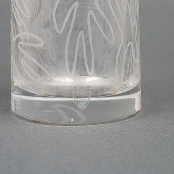 Martti Rytkönen, a glass vase, Orrefors Expo, 2000.