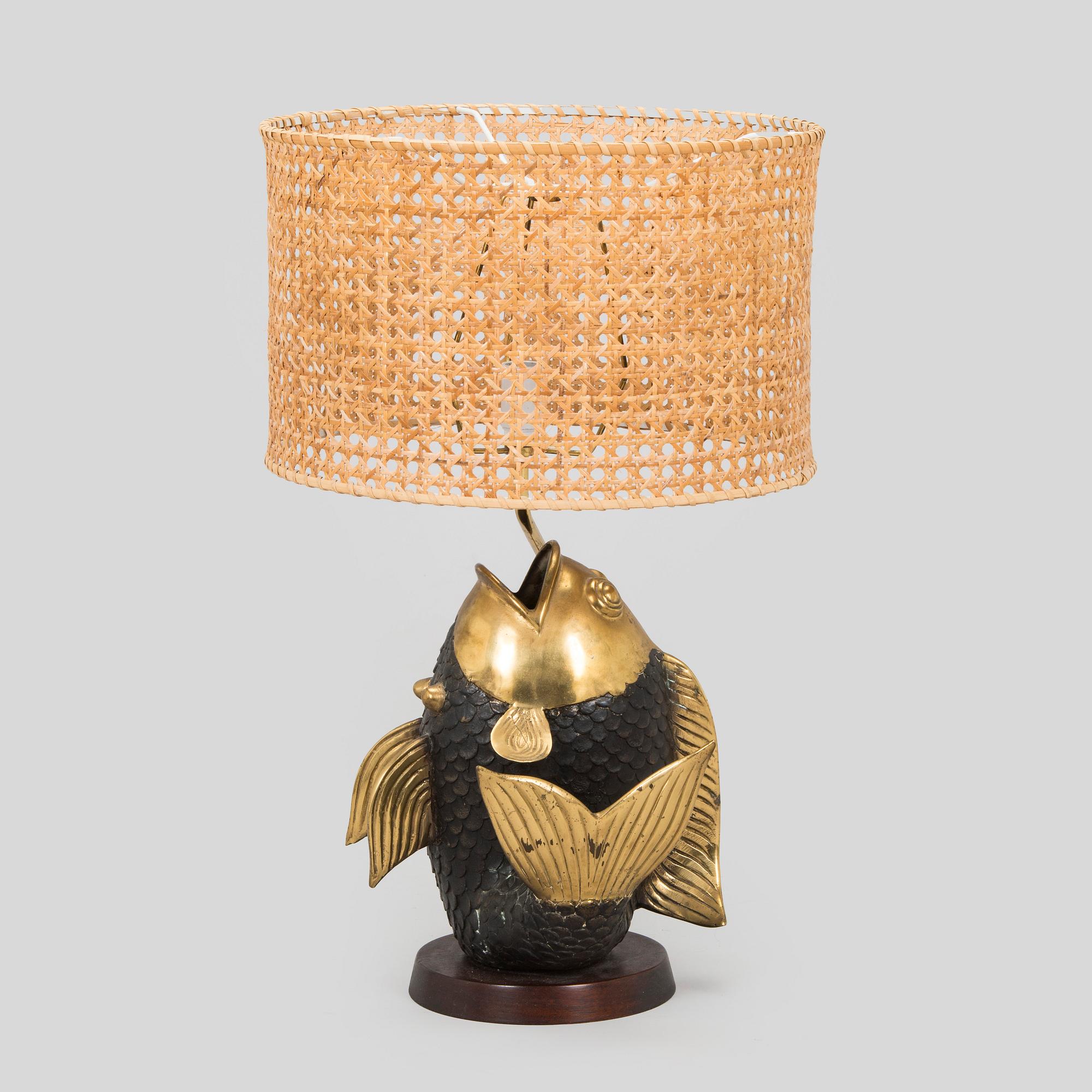 A 1960s/70s tablelamp.