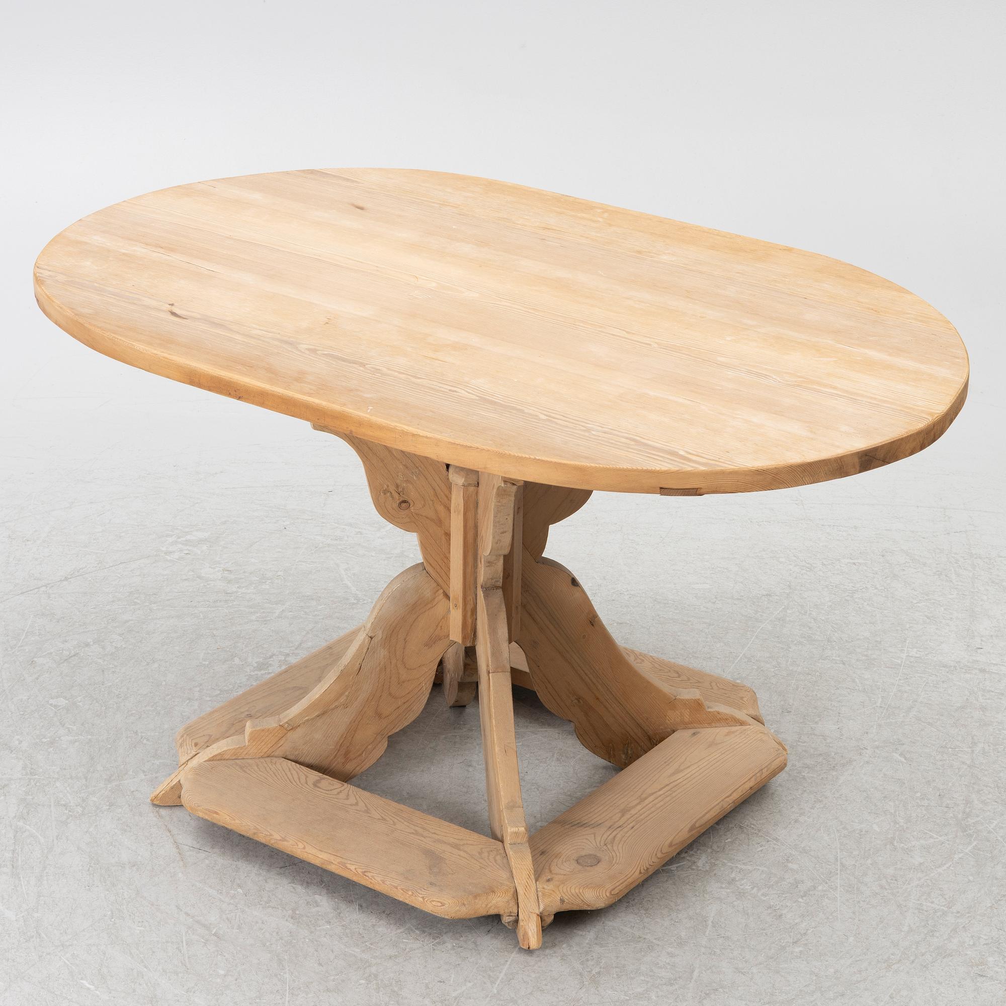 A table, Dalarna, 19th century.