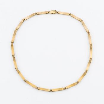 Bengt Liljedahl, Necklace, 18K gold, Stockholm 1990.