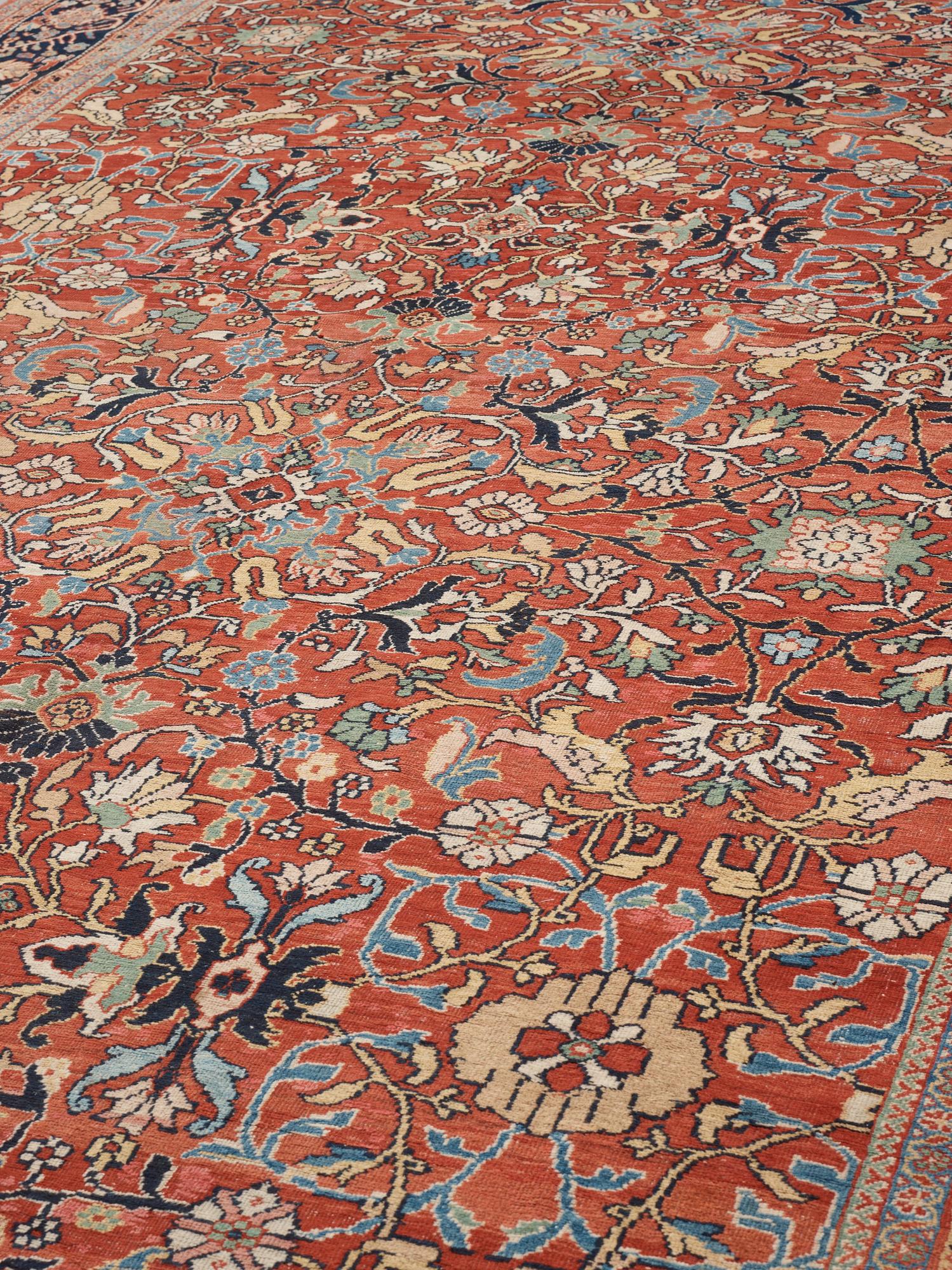 ANTIQUE/SEMI-ANTIQUE MAHAL. 593 x 377 cm.