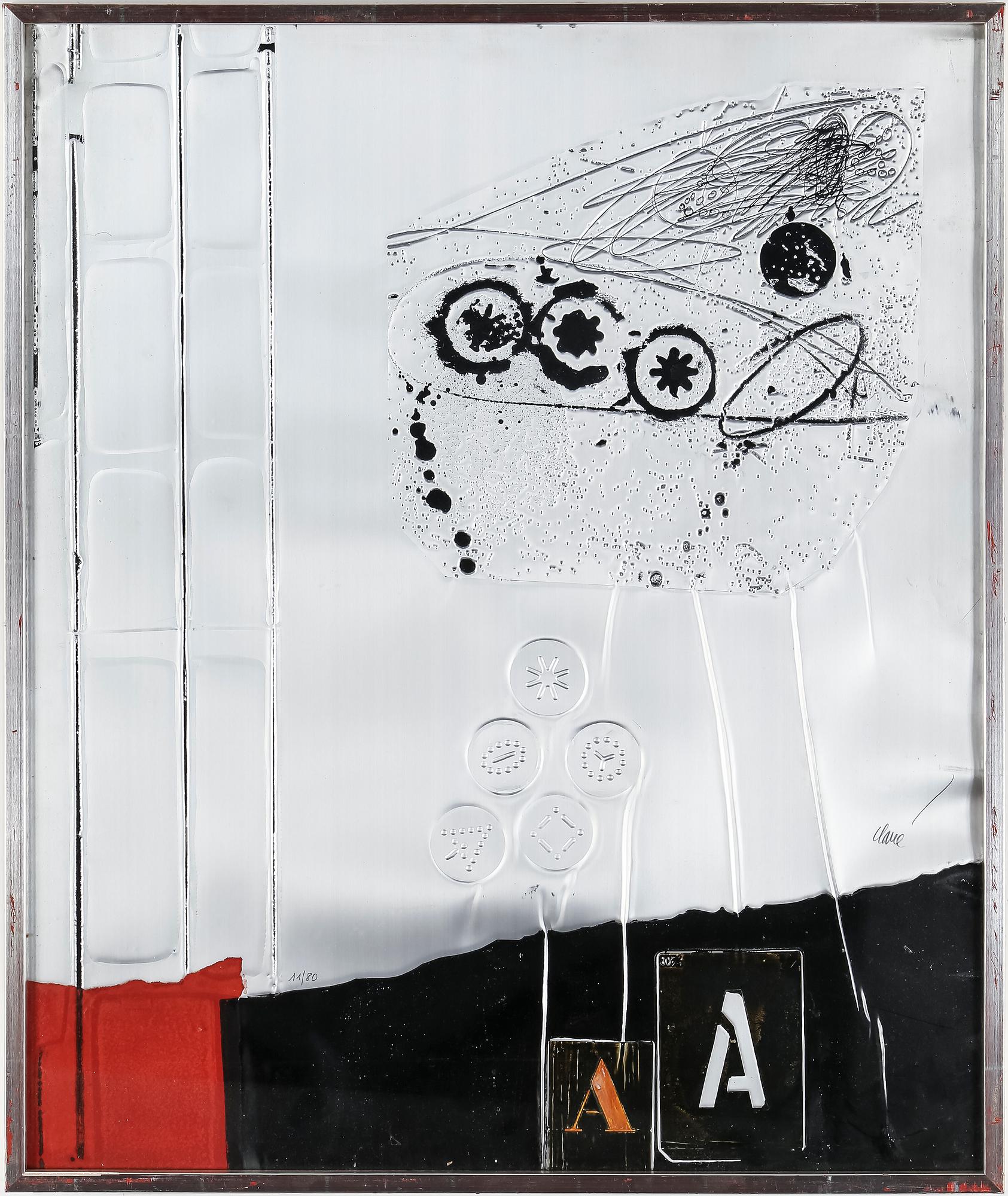 ANTONI CLAVÉ, blandteknik, signerad och numrerad 11/80.