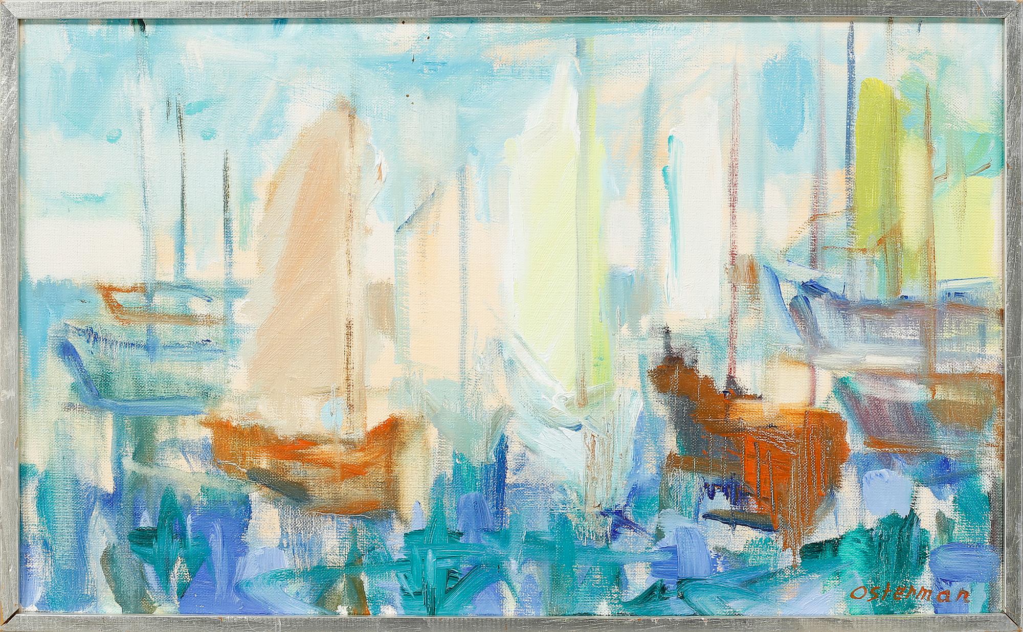 ELVINE OSTERMAN, olja på duk, signerad.