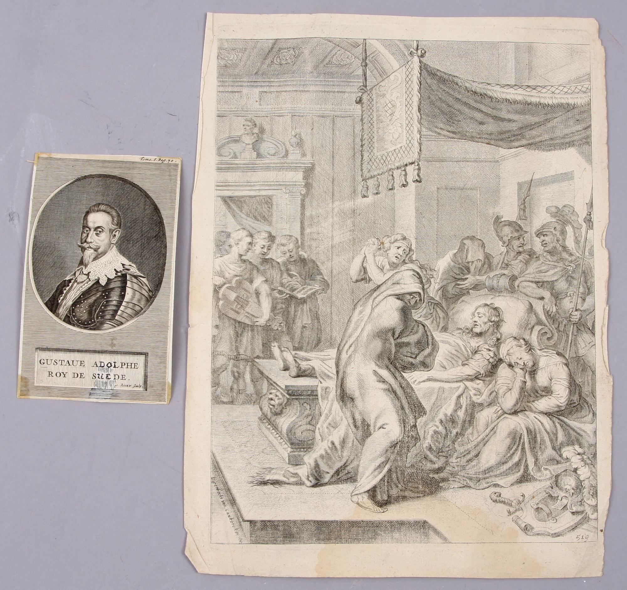 PARTI KOPPARSTICK, 16/1700-tal, 12 st.