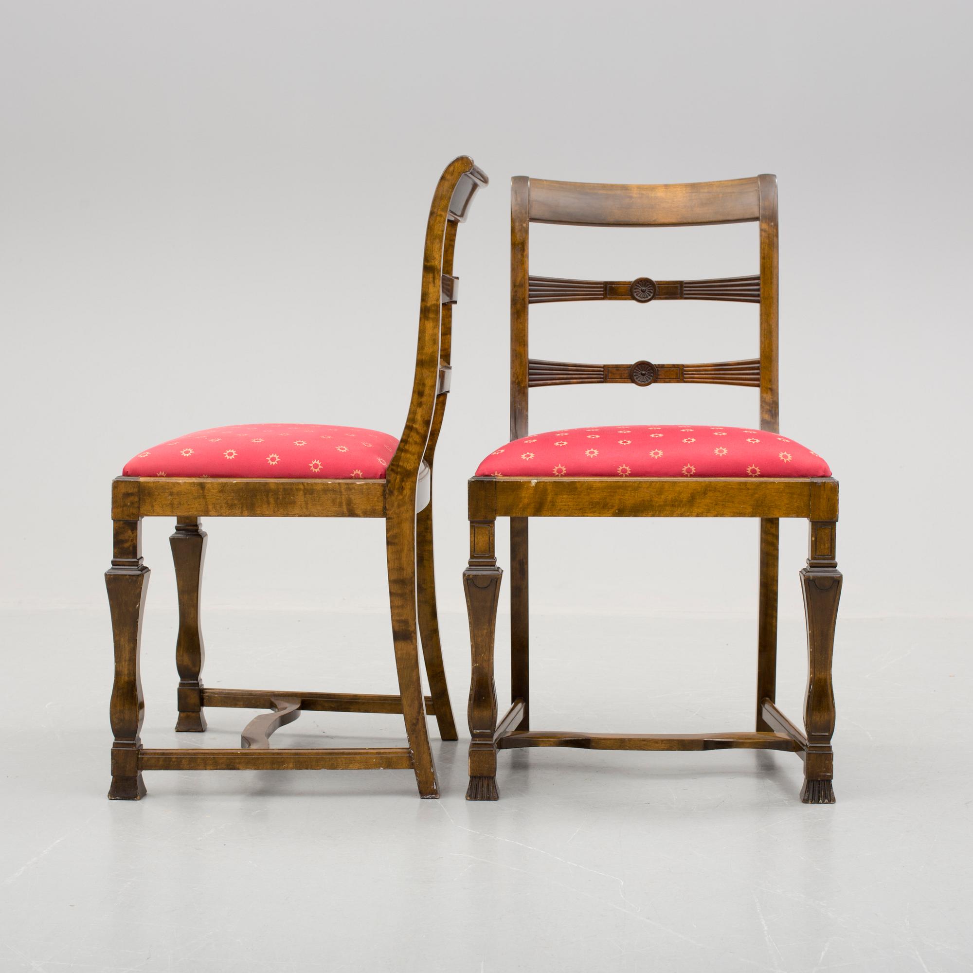 STOLAR, ett par, art deco, Sverige, 1930/40-tal.