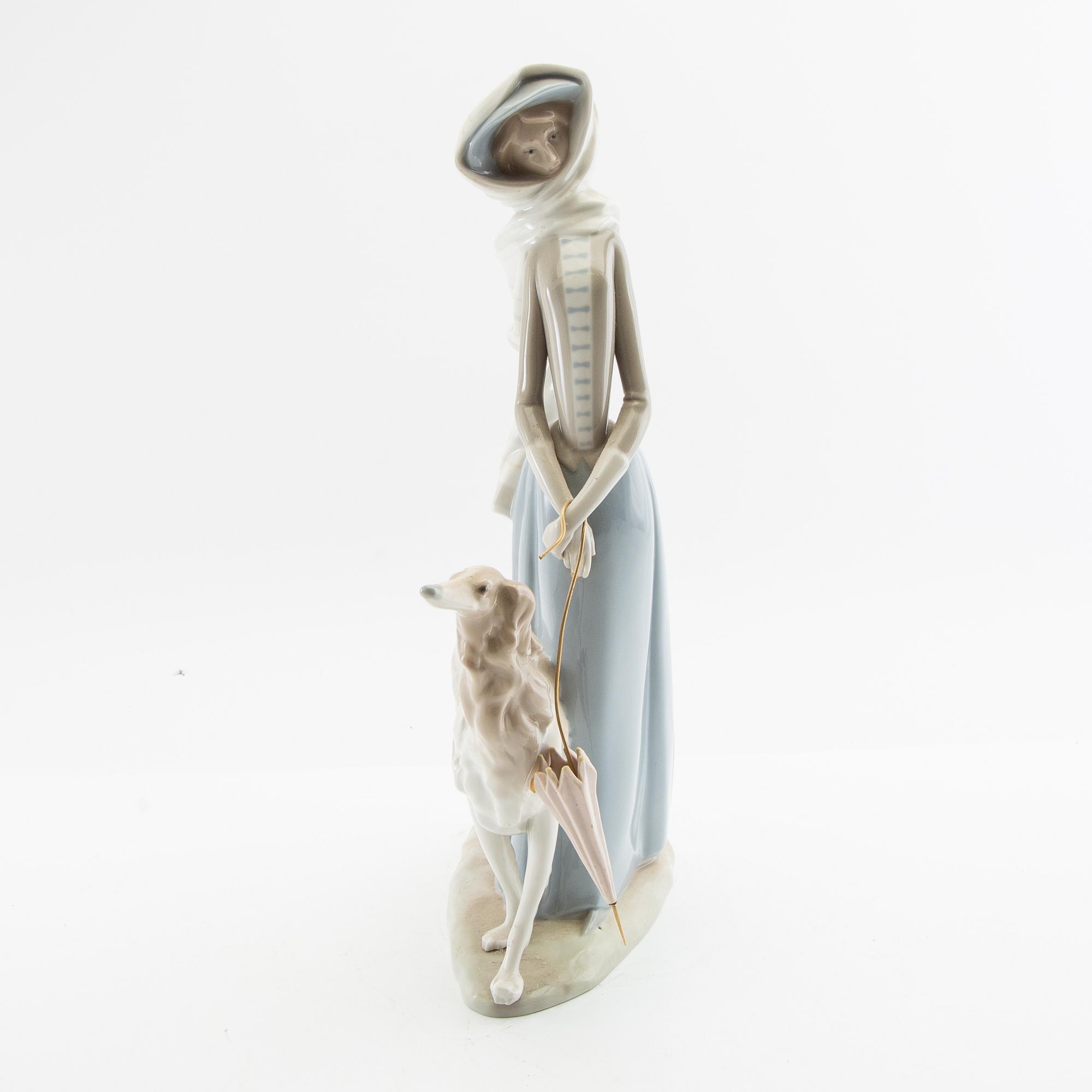 Figure Lladro Spain late 20th century porcelain.