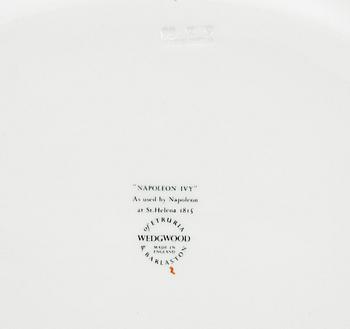 MATSERVIS, 102 delar, porslin, "Napoleon Ivy", Wedgwood.