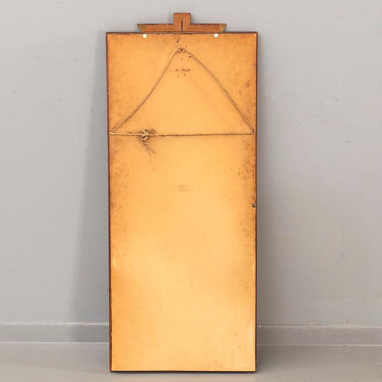 AN ART DECO  WALL MIRROR 1930'S.