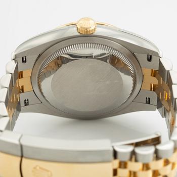 Rolex, Oyster Perpetual, "MOP Diamond Dial", Datejust 36, armbandsur, 36 mm.