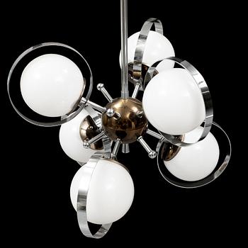An Italian ceiling light, 1960's/70's.