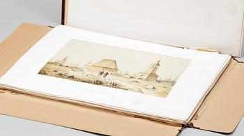 MAPP, "Lappland, dess natur och människor.." av Carl Anton Pettersson, Stockholm 1866.