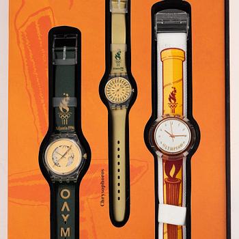 Swatch, "The Swatch Centennial Olympic Games Collection For Honour And Glory", Atlanta 1996".