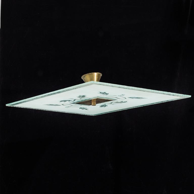 A 1930's ceiling lights.