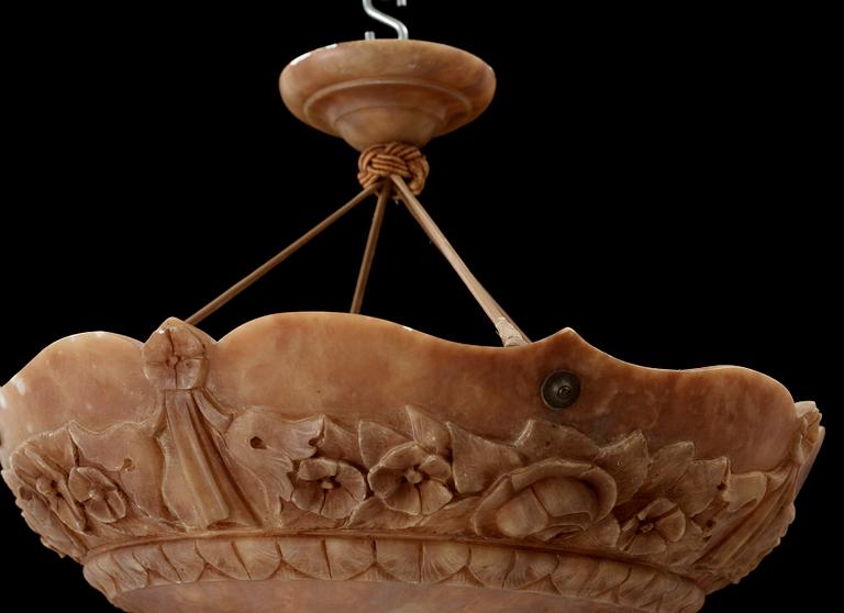 TAKAMPEL, alabaster. 1900-talets början.