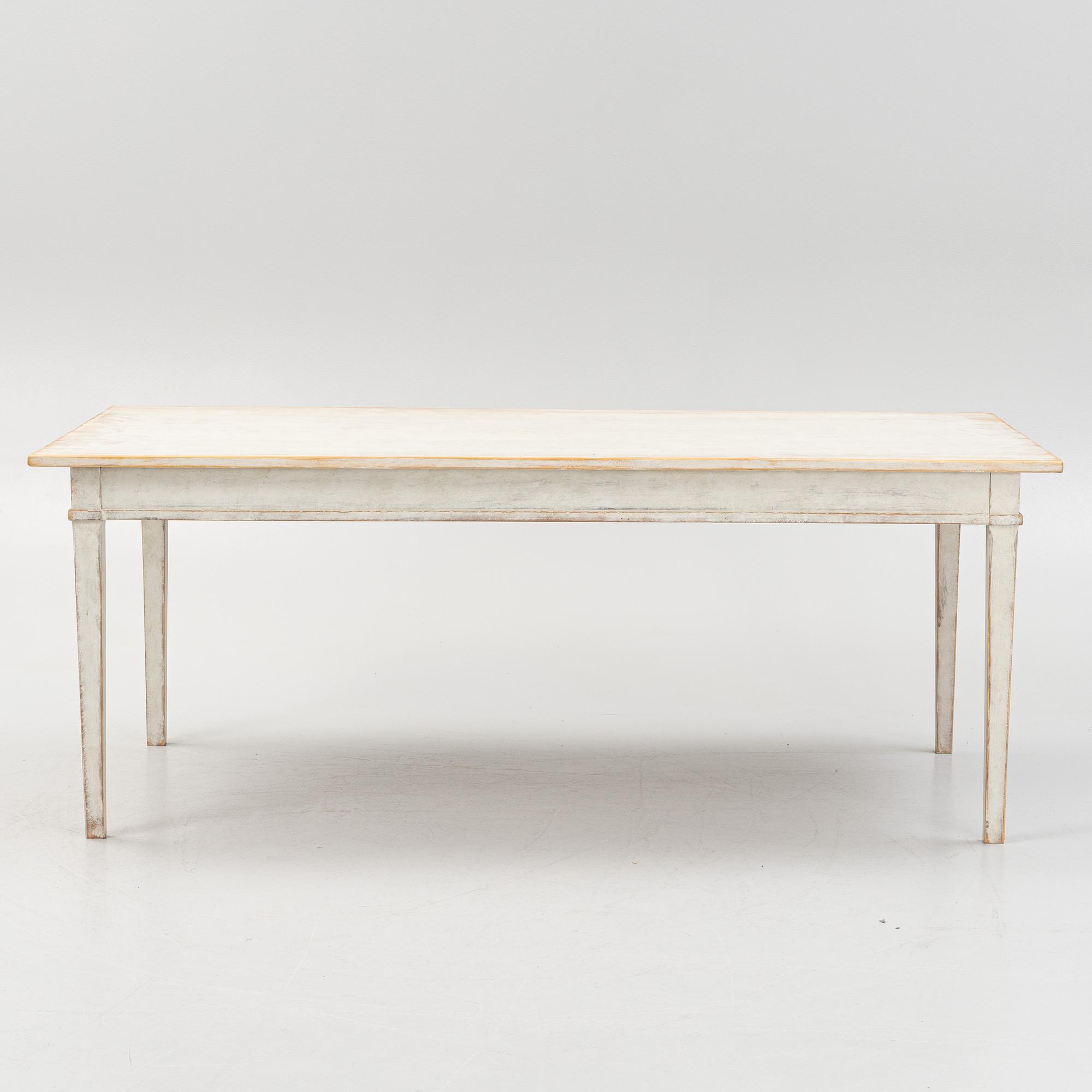 Matbord, omkring år 1900.