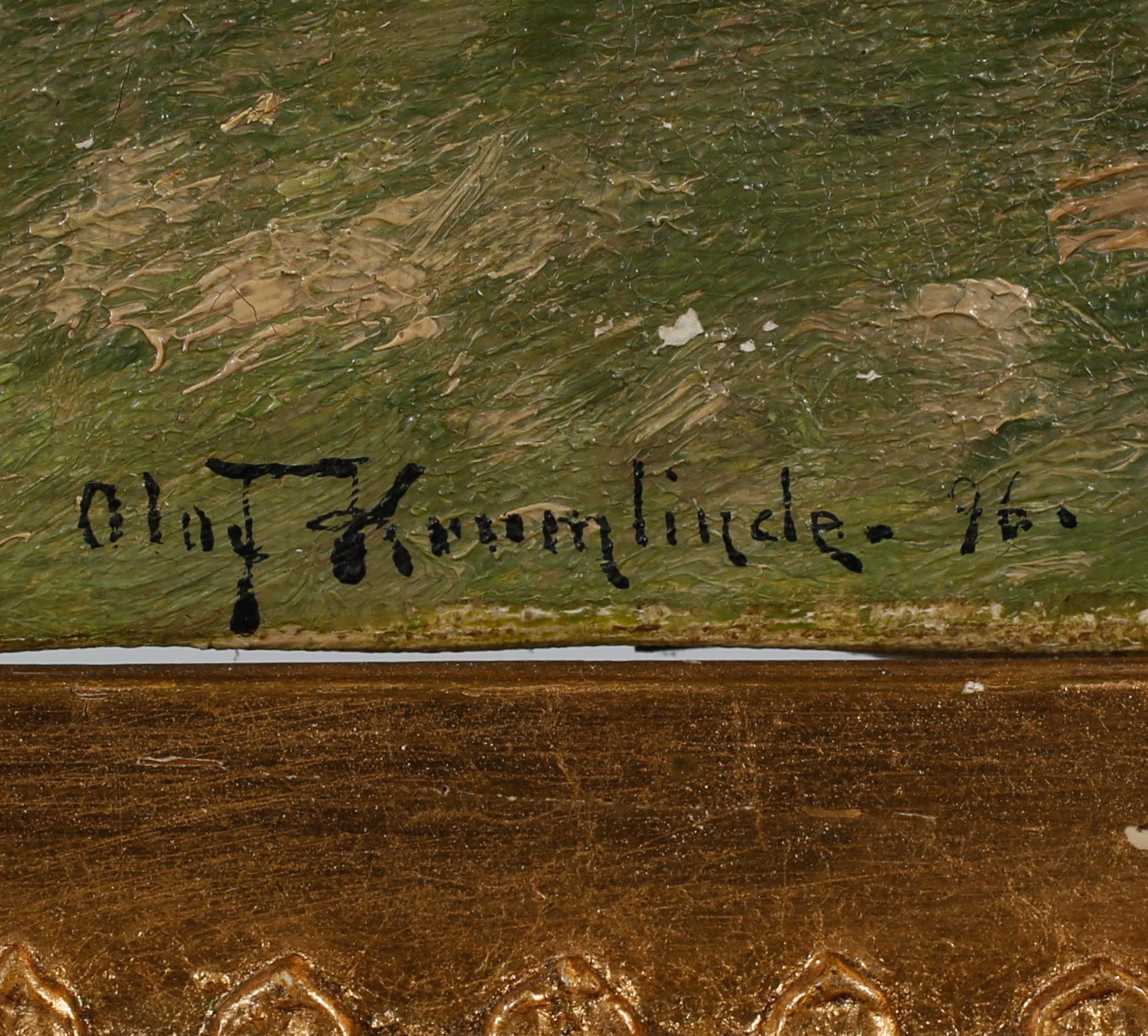 OLOF KRUMLINDE, oil on canvas, signed and dated 96.