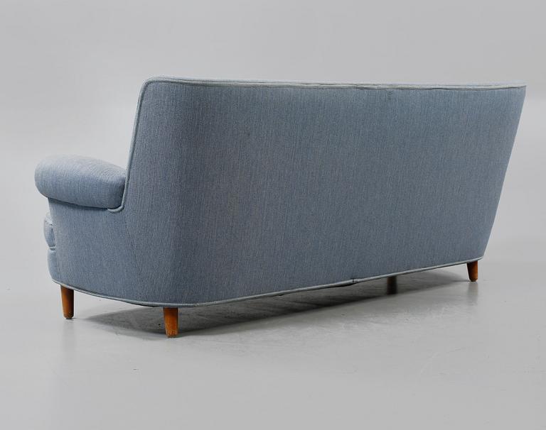 SOFFA, "Hemmakväll" Carl Malmsten, O.H. Sjögren, Tranås, omkring 1900-talets mitt.
