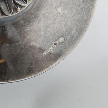 Ceson, ljusstakar, ett par, silver, Stockholm 1971.