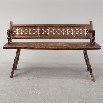 VÄNDBÄNK, allmoge, 1800-tal.