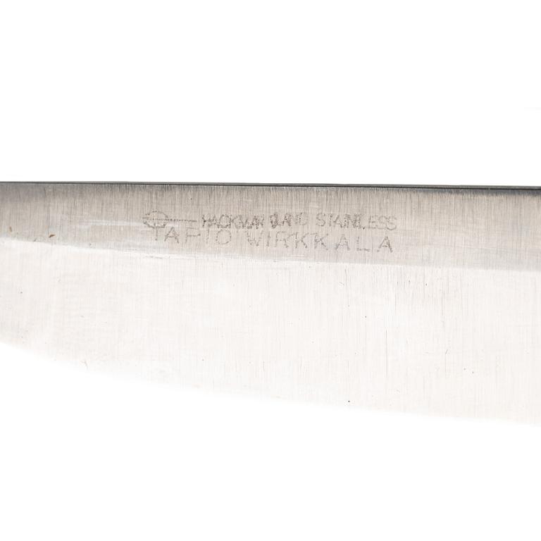 Tapio Wirkkala, a knife (puukko), Hackman, Finland post 1961.