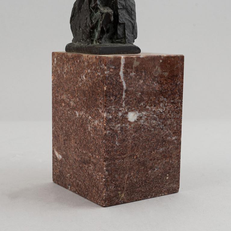 Jan Hána, after. Sculpture. Signed. Bronze. Height 52 cm (including base).