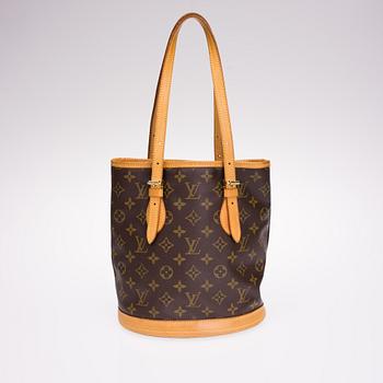 LAUKKU, "Petit Bucket", Louis Vuitton.