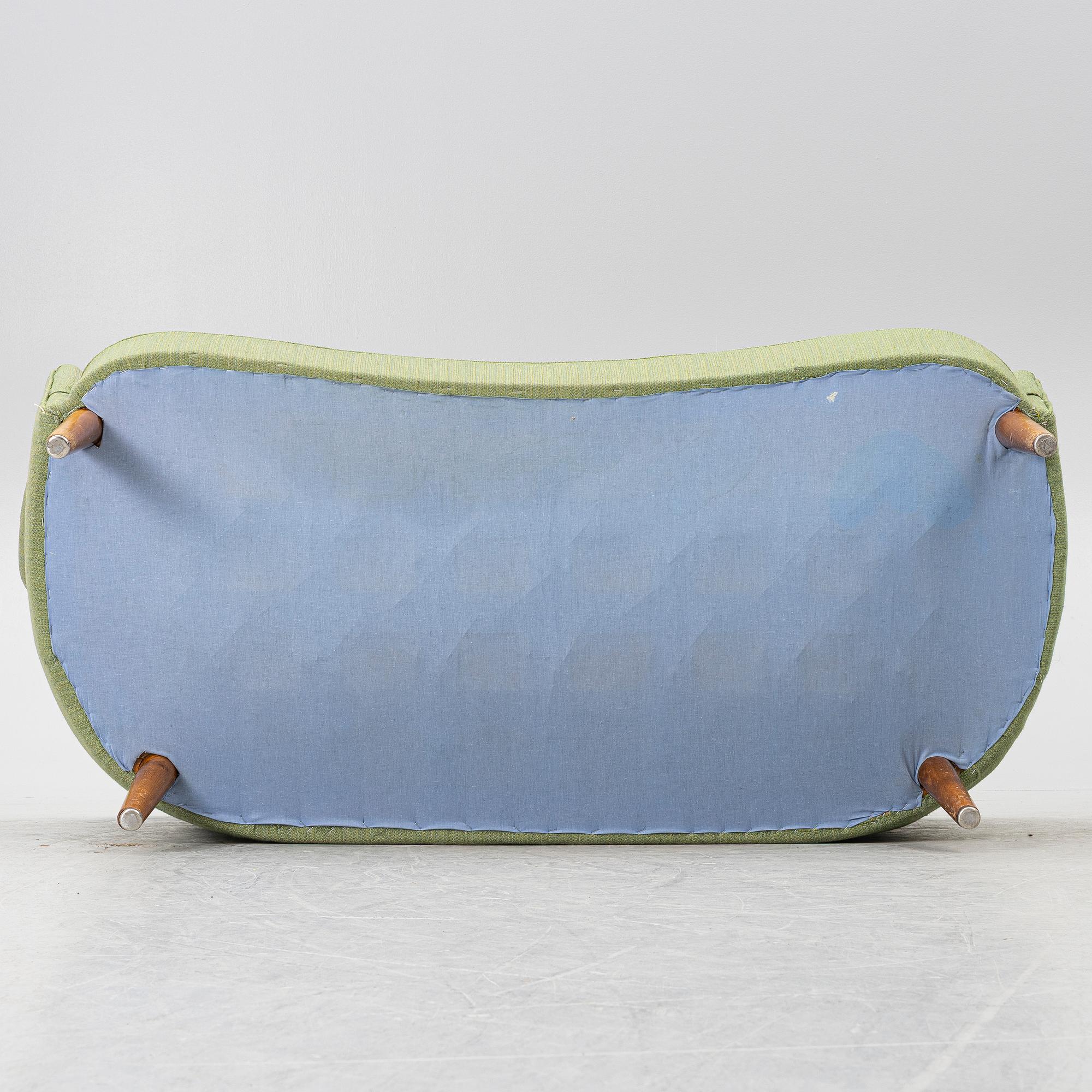 Carl Malmsten, sofa, 'Samspel', second half of the 20th century.