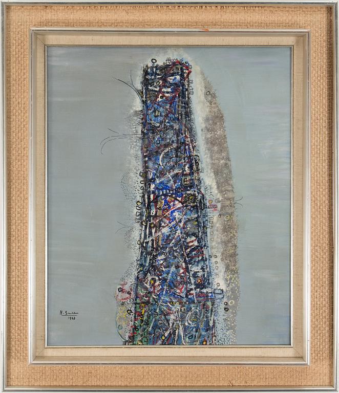 HENRI SERT, oil on canvas, signed and dated 1963.