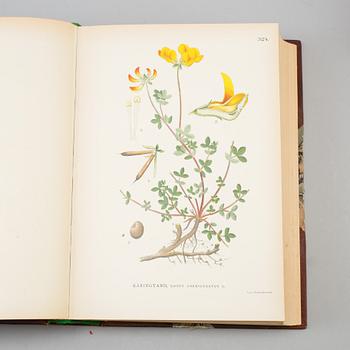 A set of three books, "Bilder ur Nordens Flora", CAM Lindman.