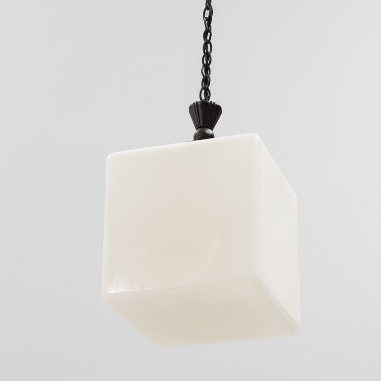 Harald Notini, a ceiling lamp, variant of model "10119", Arvid Böhlmarks Lampfabrik, 1930s.