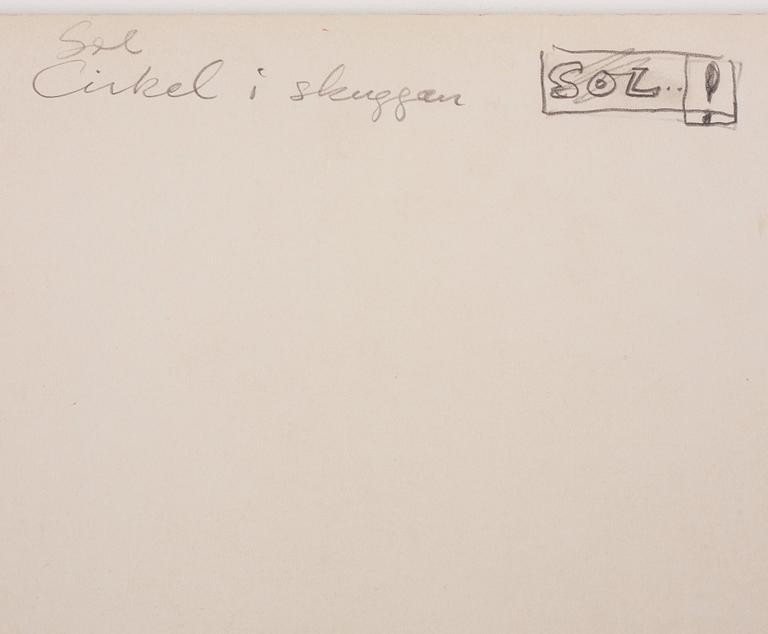 CO Hultén, "Solcirkel i skugga".