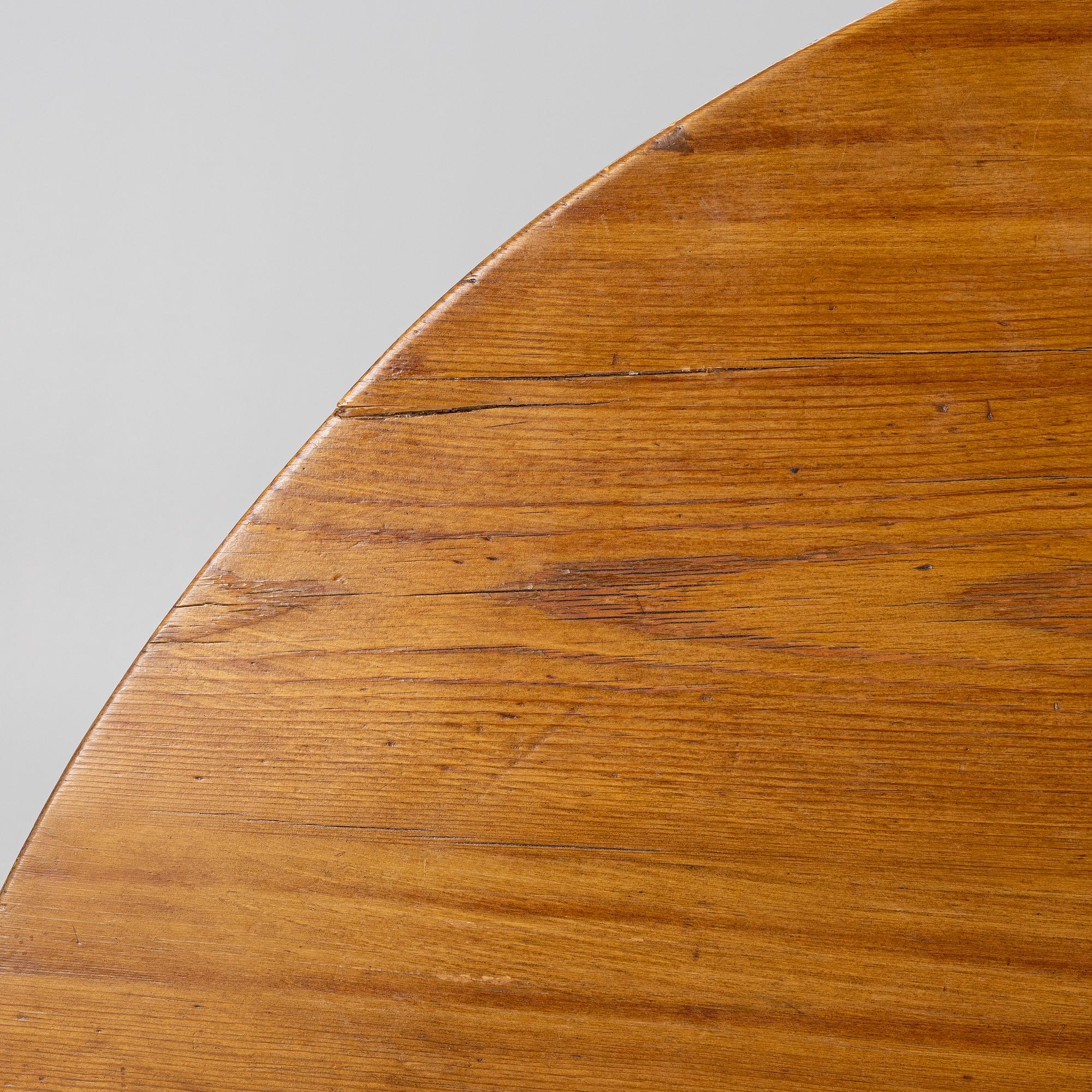 A tilt top table, possibly France, end of the 19th century.