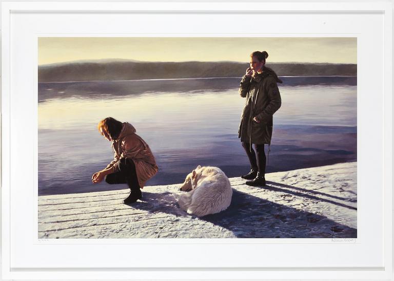KARIN BROOS, giclée print, signed and numbered V/XXX.