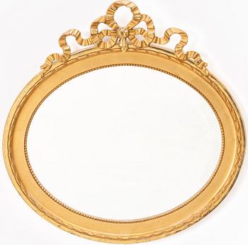 Mirror, Gustavian style, early 20th century.
