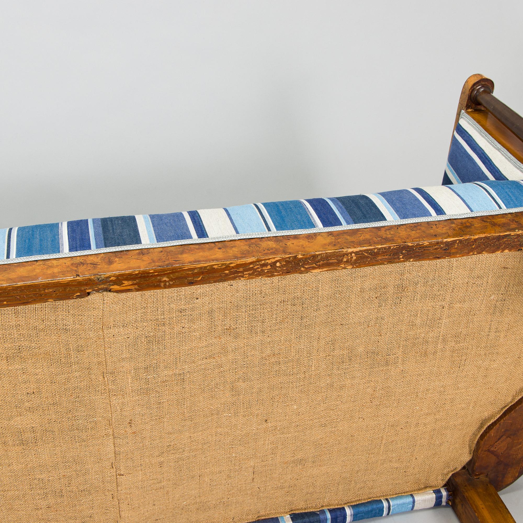 Soffa, biedermeier, Wien 1800-talets mitt.