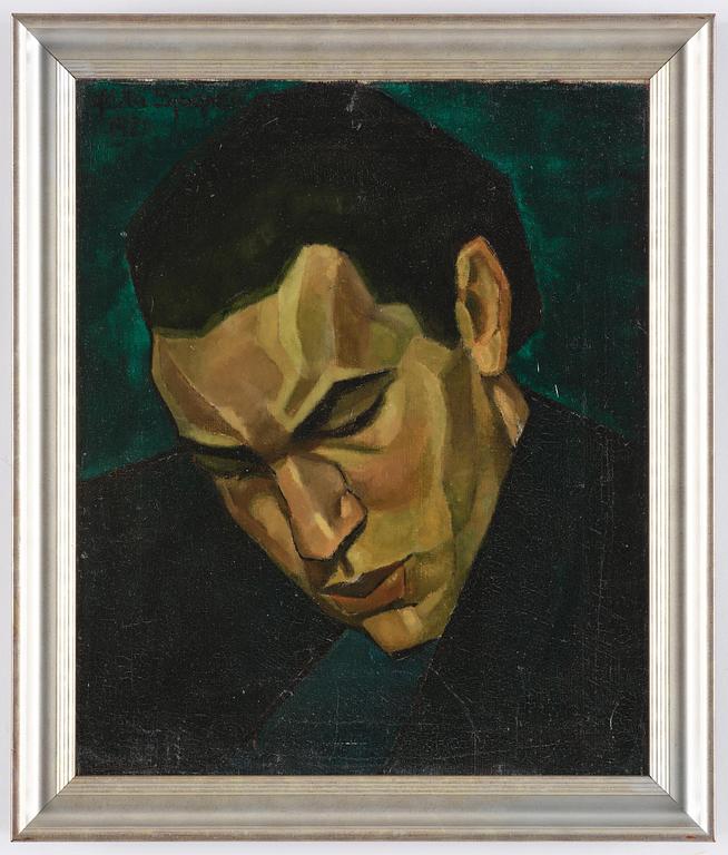 Gösta Sjögren (1800/1900-tal), Porträtt av en ung man.