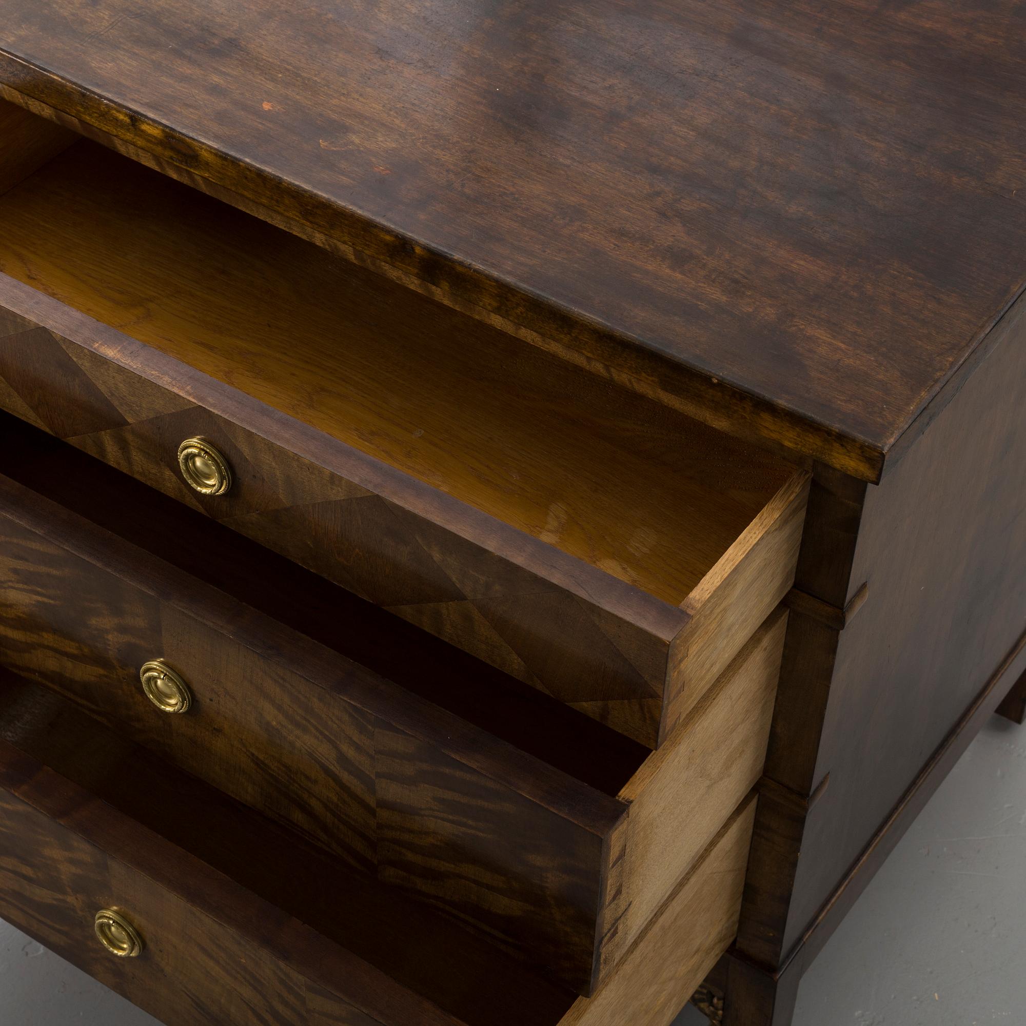 A CHEST OF  DRAWER P.A Nielsen & Co, Copenhagen, 1930's.