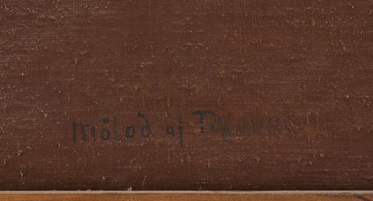 Johan Pasch Hans krets, "Stilleben med spaniel som jagar änder" ("Vattnet").