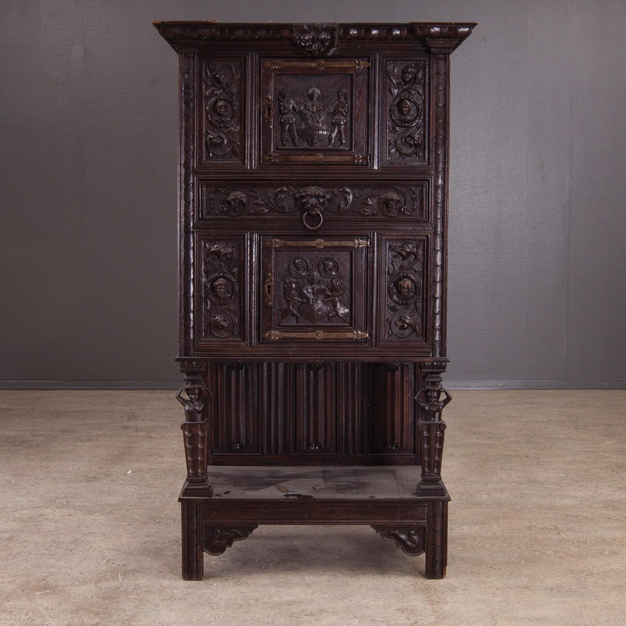 SKÅP, barock/barockstil, 1700/1800-tal.